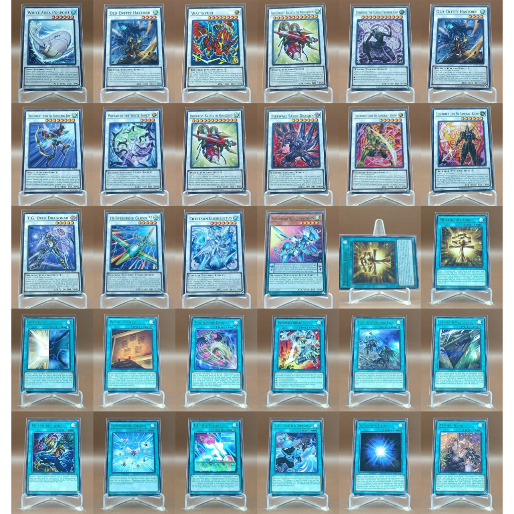 การ์ดเกมยูกิ Yu-Gi-Oh ภาษาอังกฤษ (AE) รวมการ์ดจากชุด AGOV/PHNI/INFO/ROTA/ALIN/SUDA R Card 220568-3