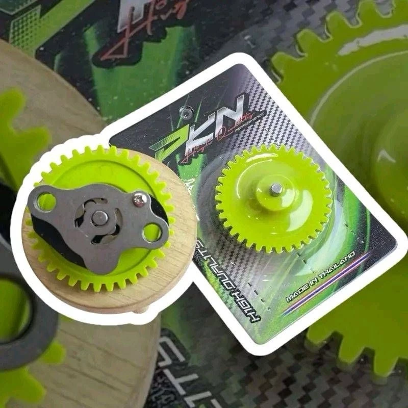 ปั๊มน้ำมันเครื่องแต่ง PKN สำหรับ LEAD / PCX160 / GIORNO เฟืองเขียว thumbnail 7