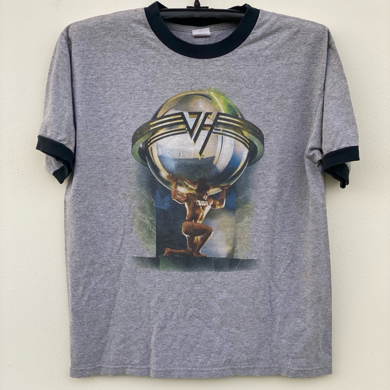 เสื้อยืดมือสอง วงดนตรี ( van halen )