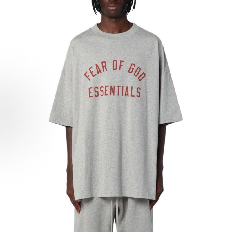 พร้อมส่ง (ของแท้ 100%) เสื้อยืด Fear of God Essentials Jersey Crewneck Tee มีหลายสี - รูปที่ 7