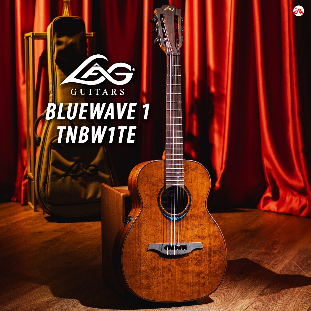 Lag Guitar TNBW1TE-BRW กีตาร์โปร่ง/โปร่งไฟฟ้า Acoustic Guitar รับประกันศูนย์ Music Arms