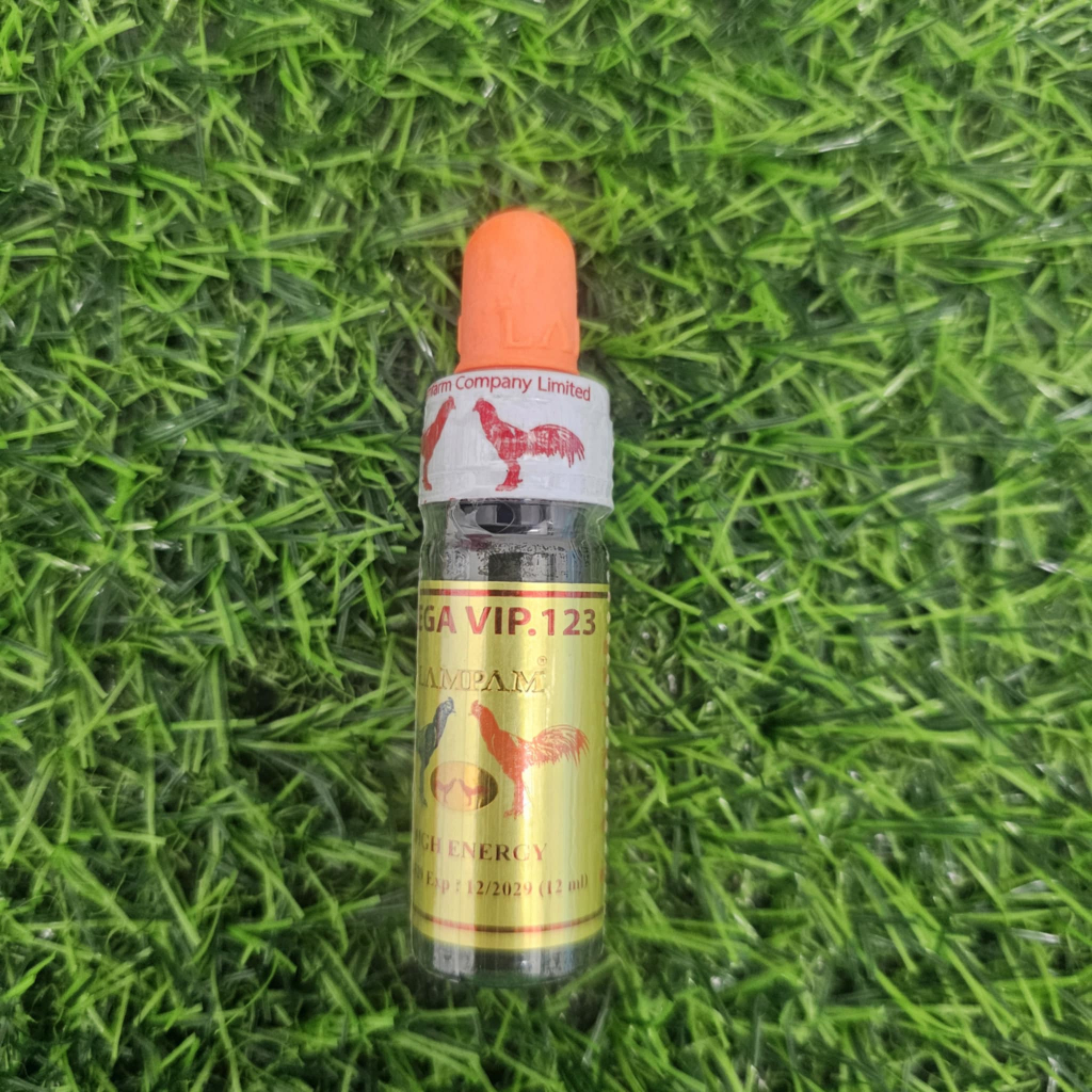 วีไอพี123 น้ำฟ้า พลังงานบินต่อเนื่อง VIP123 อาหารไก่ชนิดน้ำ ชุดลงสนามไก่ ไก่ชน - รูปที่ 2
