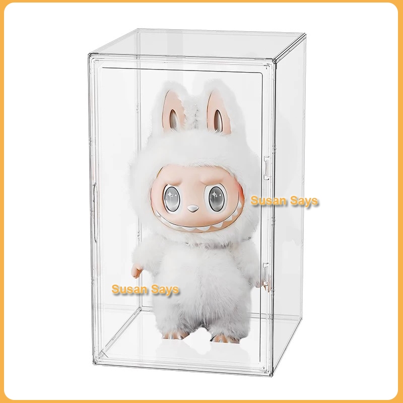 กล่องใส่ Zimomo อะคริลิค ขนาด 35*30 สูง 60 cm กล่องใส่โมเดล กล่องอะคริลิค Labubu