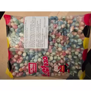 1 กิโลกรัม ปีโป้กรอบ Lechao Gummy Candy 1 กิโล ขนมสุดฮิต รสชาติหวาน หอมกลิ่นผลไม้ อย.