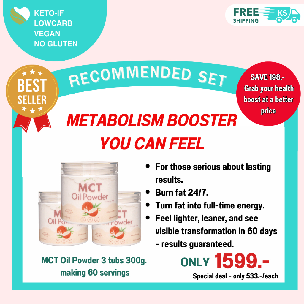 MCT Oil C8 | Clean Energy for Fasting & Ketosis | Instant Mix | Premium Source | 300g