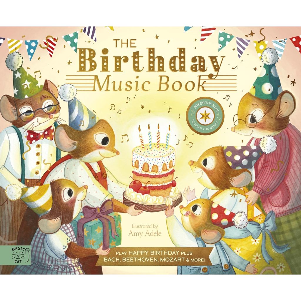 หนังสือมีเสียง Magic Cat - Birthday Music Book