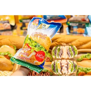 (ยกลัง 10 ถุง มีฮาลาล) มายองเนส M04 สำหรับเบอร์เกอร์ เบเกอรี่ แซนวิช ขนาด 1,000 g. ตราเพียวฟู้ดส์