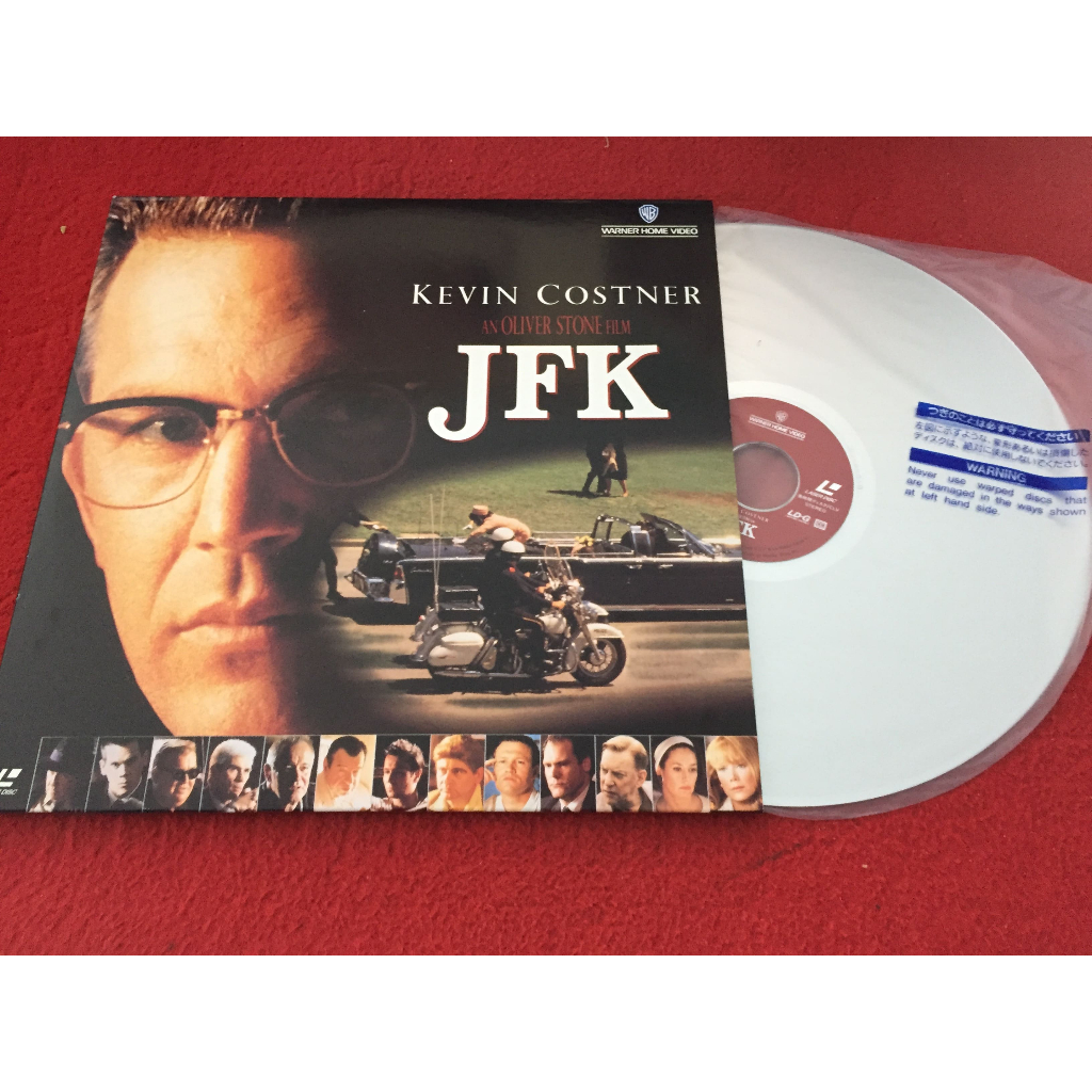Kevin Costner -  JFK ขนาด 12 นิ้ว 2LaserDisc B191