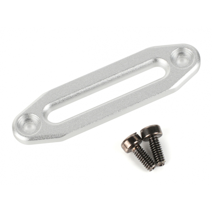 Boom Racing Aluminum Fairlead BRX02396S for BRX01 AWB / BRX02 Front Bumper Silver for BRX01 AWB