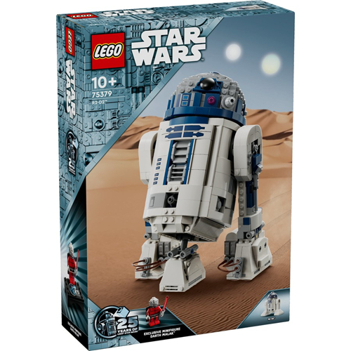 Lego Star Wars brick-built R2-D2 75379