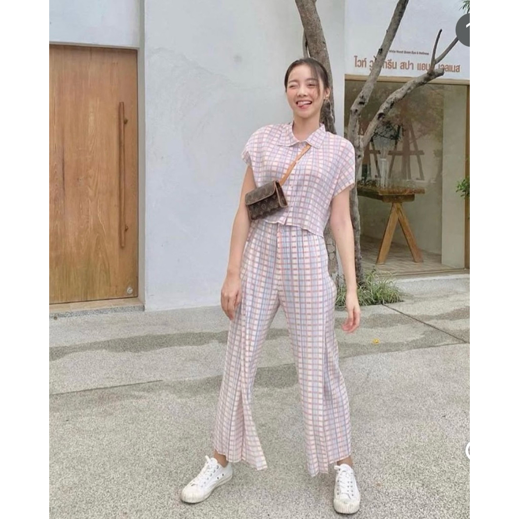 *ลดเพิ่ม15-25%*Gongdid design pant+hat freesize