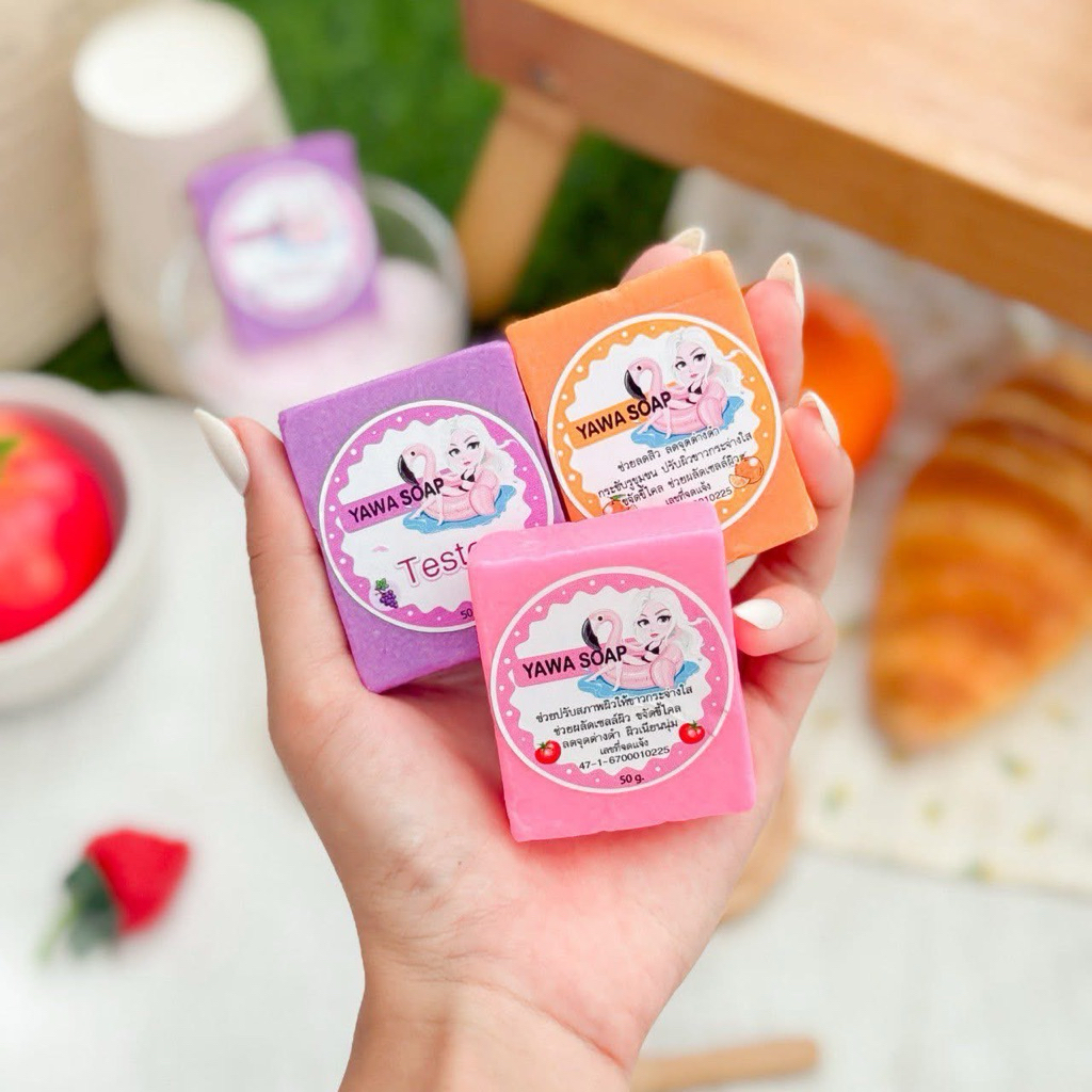 สบู่ญาวา YAWA SOAP ขนาด50กรัม
