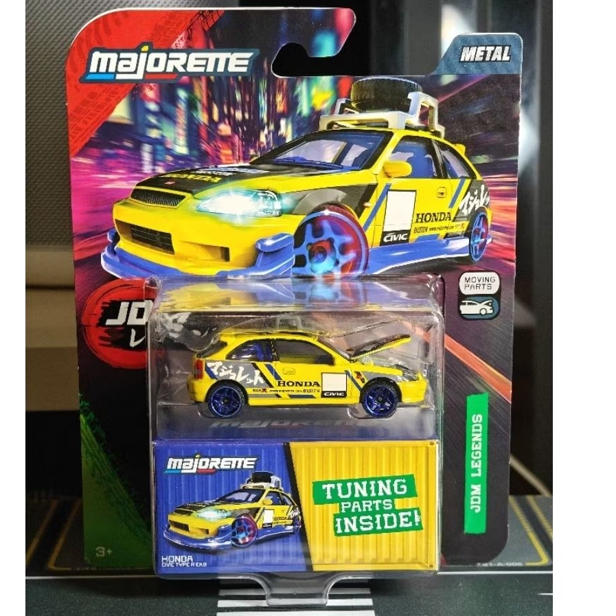 Majorette Honda Civic TYPE R EK9 JDM LEGEND