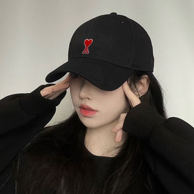 New🔥พร้อมส่ง หมวกเบสบอล งานมีโลโก้ ปักอักษรเก๋ๆ หญิงชายใส่ได้ เก็บใบหน้าอย่างดี สายปรับได้