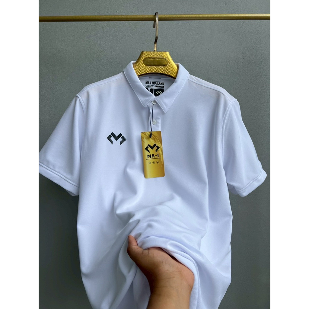 เสื้อโปโล MA-I (PM-02) M(มะอิ)แบบนูนอกขวา