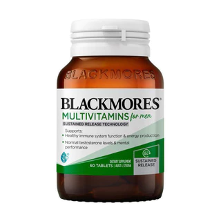 Blackmores Multivitamin For Men, For Women, For 50+ Sustained Release 60 Tablets วิตามินรวม