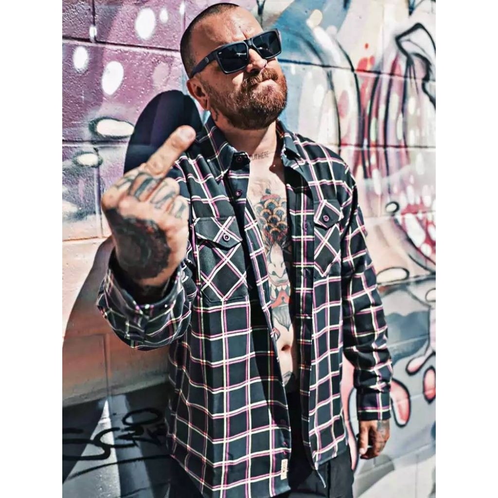 Dixxon Punk Rock Museum Flannel