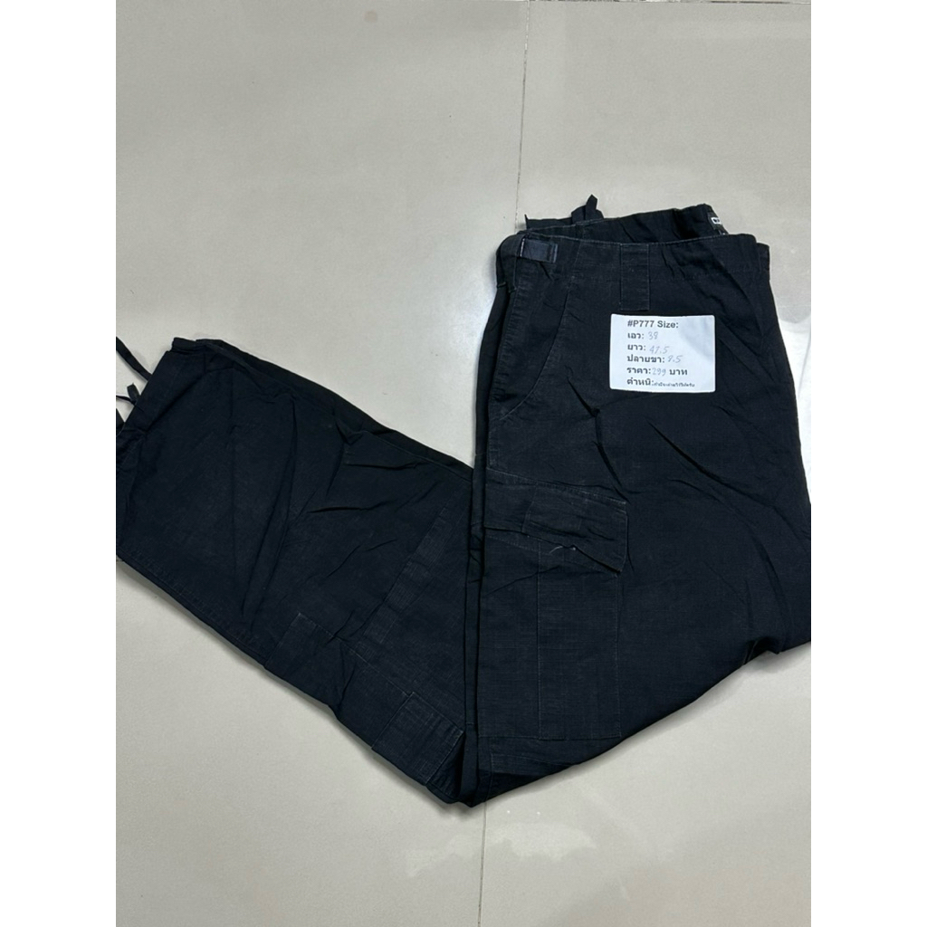 เอว  38 กางเกงคาร์โก้ ทรงช่าง กระเป๋าข้าง cargo ลายพราง ทหารเมกา ยุทธวิธี ของแท้ จากอเมริกา tactical