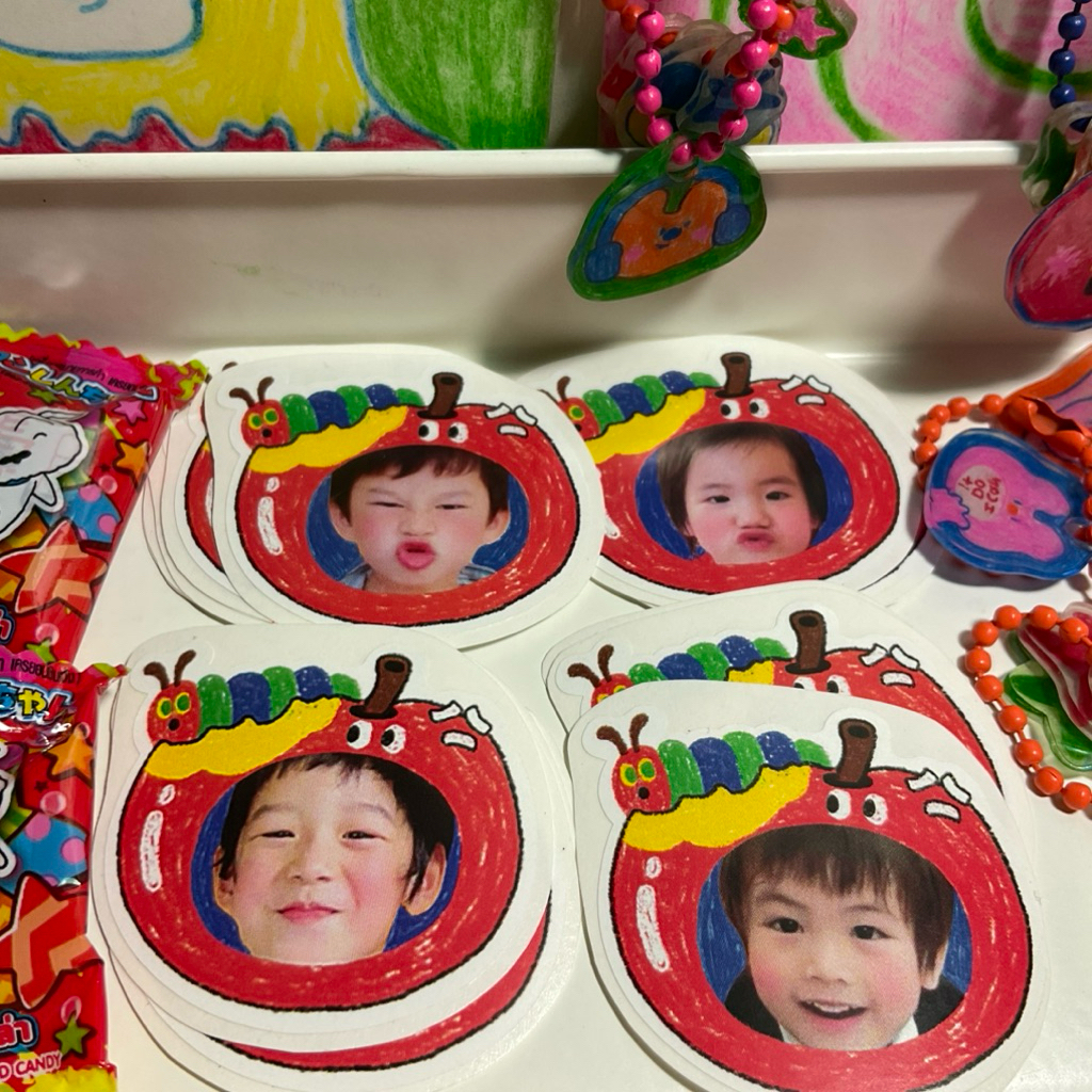 sticker baby bus 12 ชิ้น