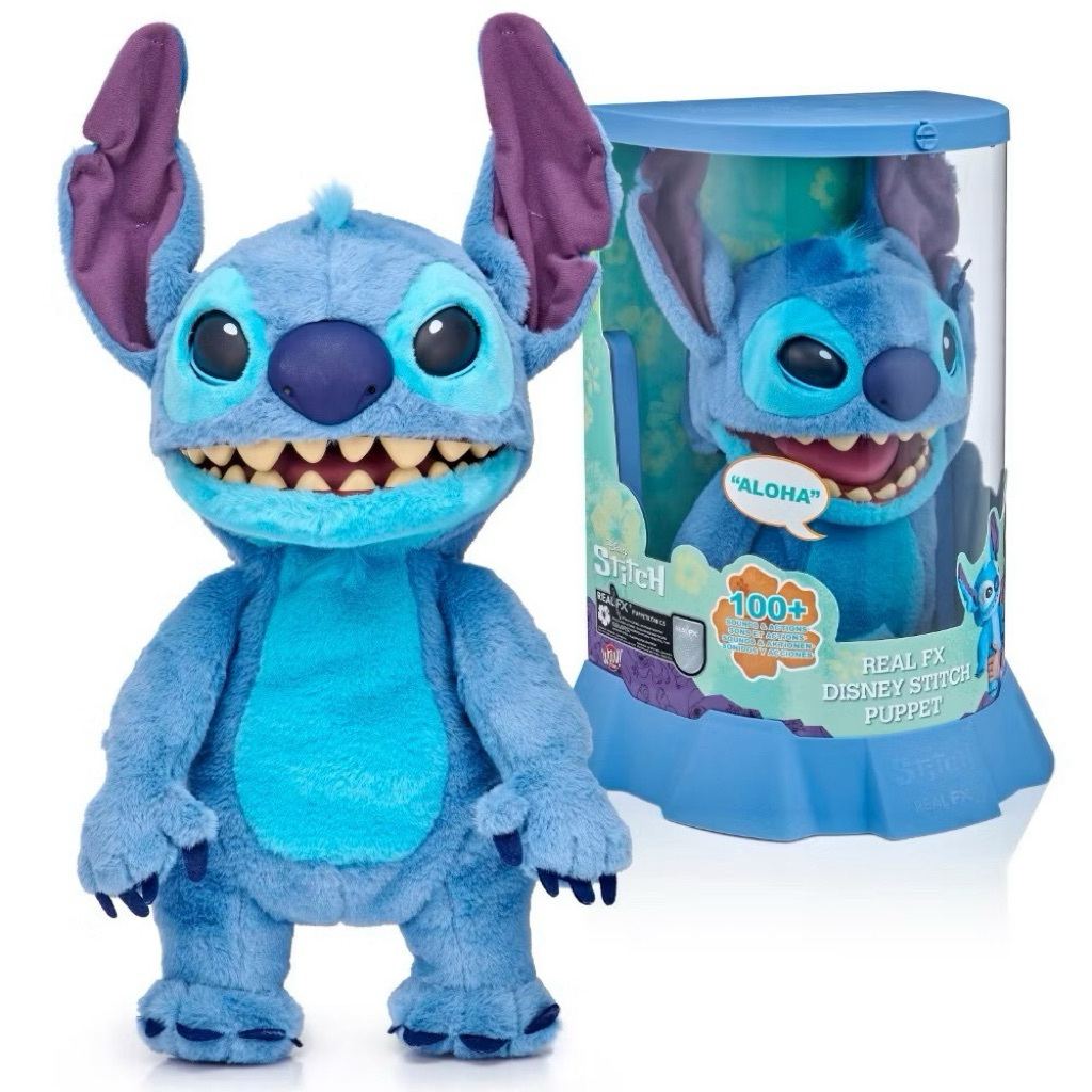 PLUSH DISNEY STITCH REAL FX DISNEY STITCH PUPPET PUPPETRONIC ตุ๊กตาสติทช์เพื่อนรัก ของแท้จาก Disney 