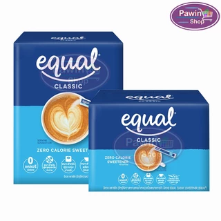 Equal Classic อิควล คลาสสิค สารให้ความหวานแทนน้ำตาล น้ำตาลเทียม 0 แคลอรี สำหรับผู้ที่ต้องการควบคุมน้ำตาล