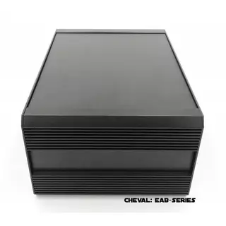 EAB Series กล่องอลูมิเนียมแบบปิดทึบระบายความร้อนด้วย Fin แบบ Heatsink ที่ฝาข้าง