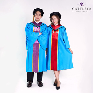 ชุดครุยสถาบันพระบรมชนก ป.ตรี ป.โท - ครุยคัทลียา