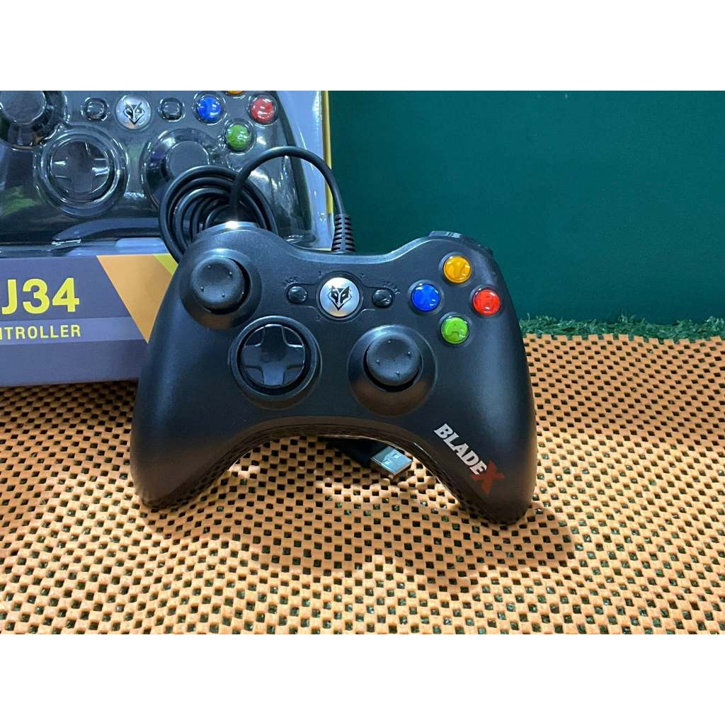 Nubwo จอยเกมส์ NJ-34 Blade X Joy stick จอย USB For PC ประกัน 1ปี ใช้กับ XBOX ไม่ได้  จอยเกมส์คอม