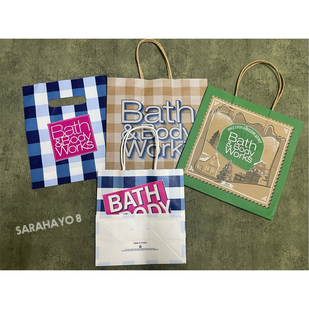Bath & Body Work ถุงแบรนด์