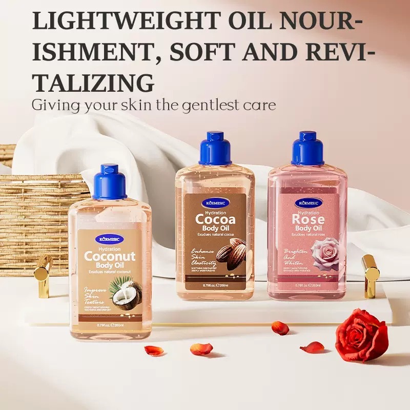 Body jel oil ออยล์บำรุงผิว แบบเนื้อเจล 260 ml.