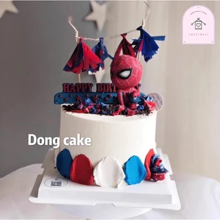 โมเดล ตุ๊กตา สไปร์เดอร์แมน Spiderman Marvel แต่งเค้ก