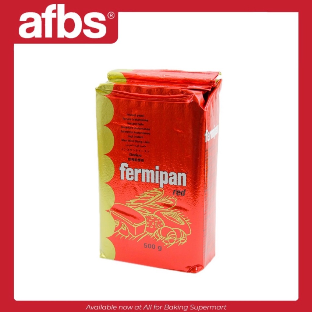 AFBS Fermipan ยีสต์จืดห่อแดง 500 กรัม #1104017