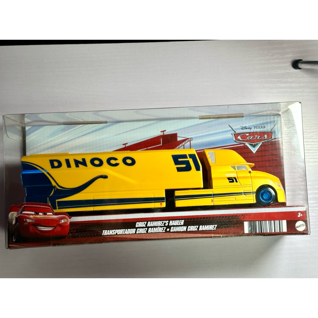 🚛(พร้อมส่งจากไทย) รถบรรทุกจาก Disney Cars Dinoco #51 Cruz Ramirez's Hauler หายาก