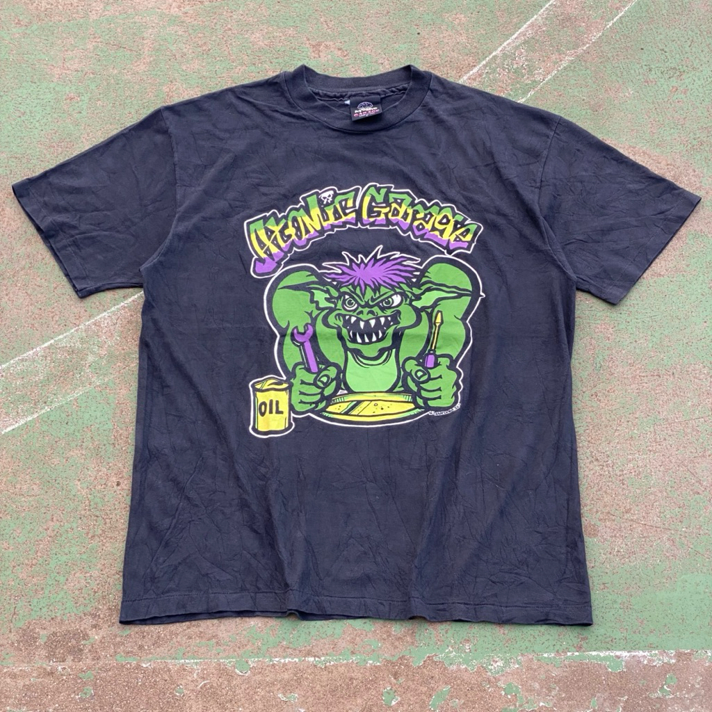 เสื้อยืดมือสองSkateSurf90s( Atomic Garage )