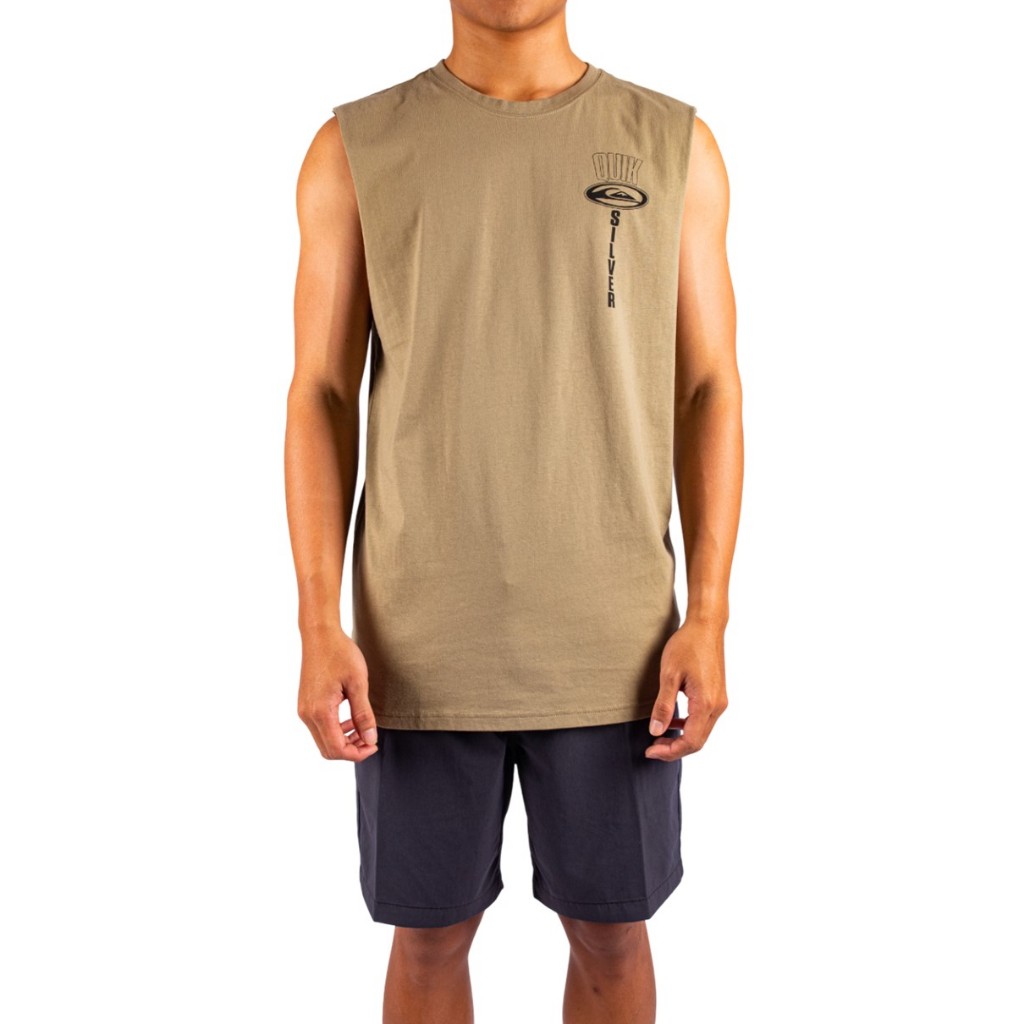 QUIKSILVER เสื้อยืดผู้ชาย Mens The Void 2 Muscle Tank T-Shirt 252 UQYZT05666-TMZ0