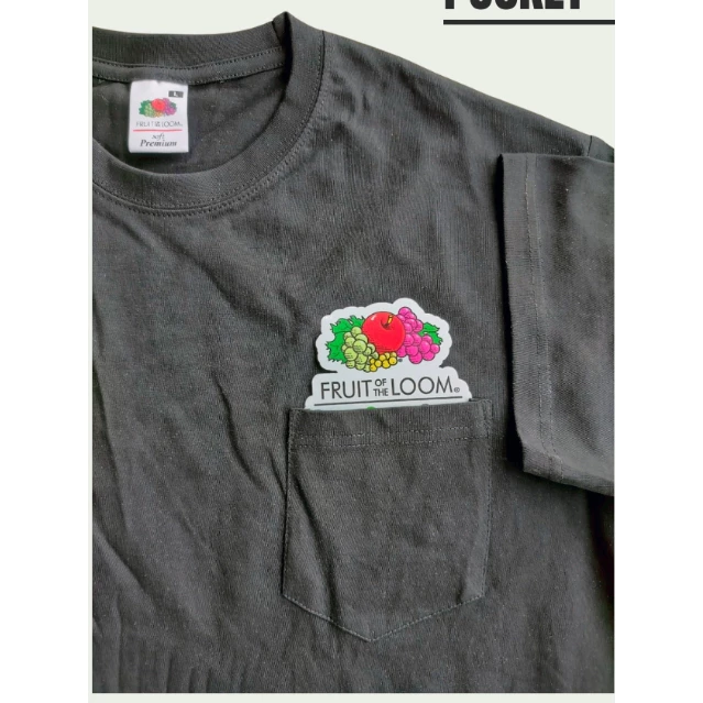 Soft Premium มีกระเป๋าหน้า สีดำ