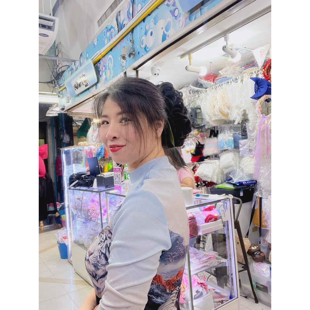 กิ๊บซาลาเปาหนีบผม🔥หางม้าหนีบสั้น2325L หนีบ สินค้าทำจากเส้นไหม สินค้าพร้อมส่ง - รูปที่ 3