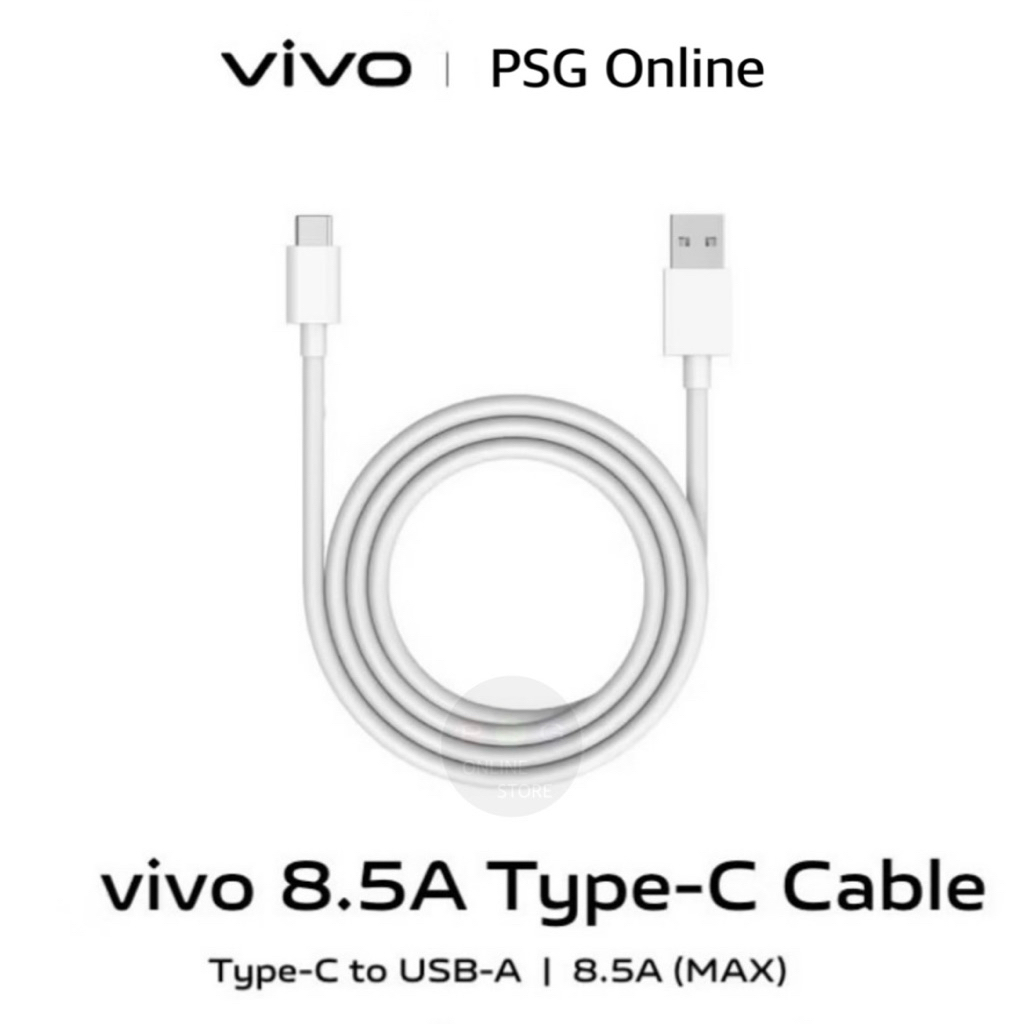 สายชาร์จ vivo usb type-c 8.5A vivo usb type-c 8.5A cable ประกันศูนย์ vivo