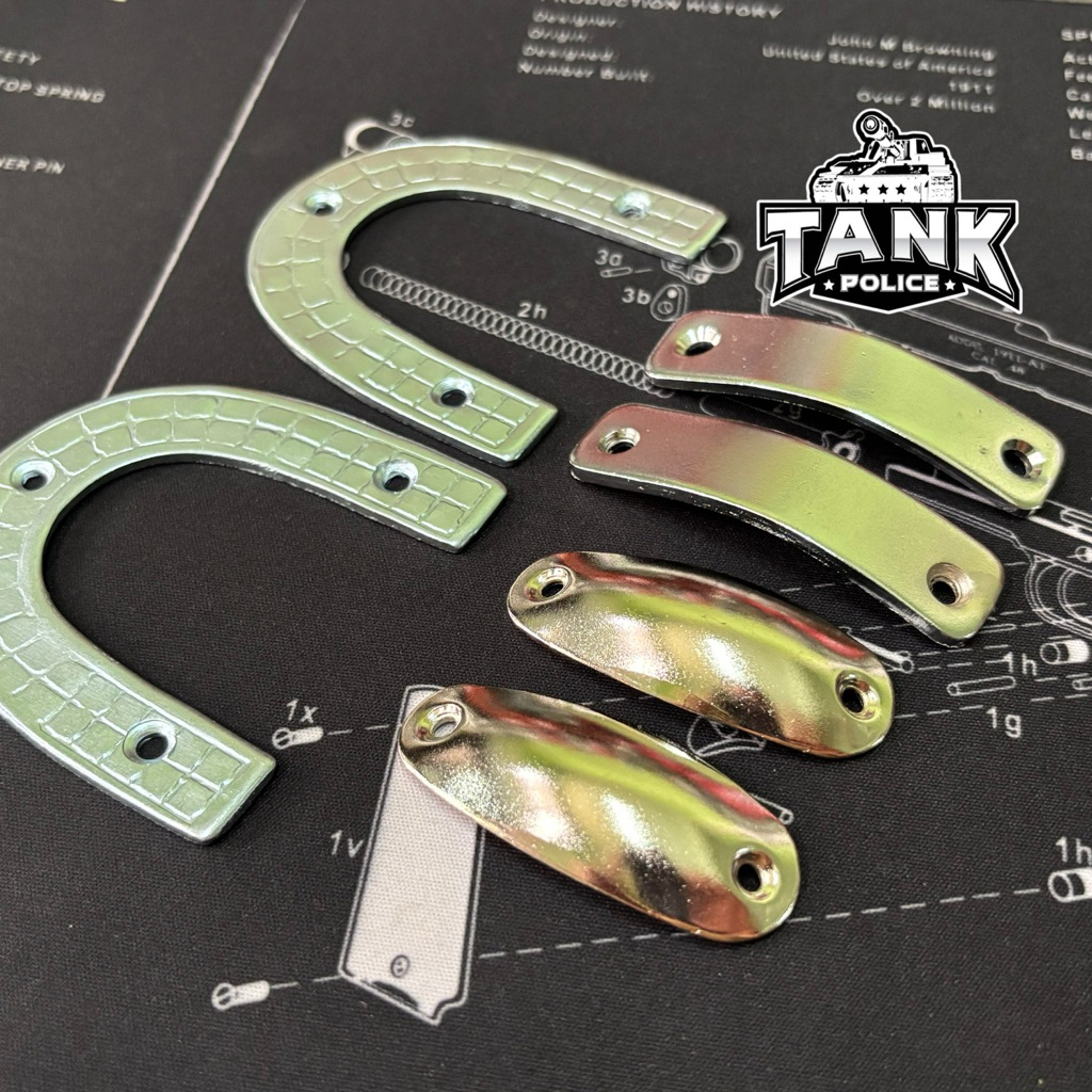 เหล็กชิดเท้าเกือกม้า สีเงินสีดำ!!! อย่างดี