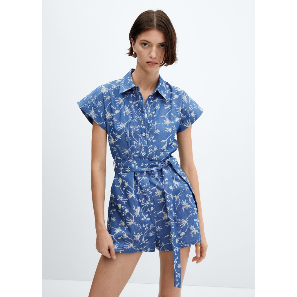 [MANGO] PLAYSUIT DAISY-H / วันพีช สูท รุ่น PLAYSUIT DAISY-H Ref: 67070427
