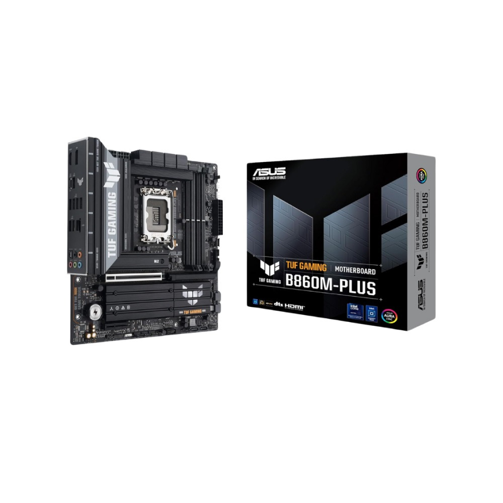 Asus TUF GAMING B860M-PLUS Intel M-ATX LGA1851 Motherboard (เมนบอร์ด)