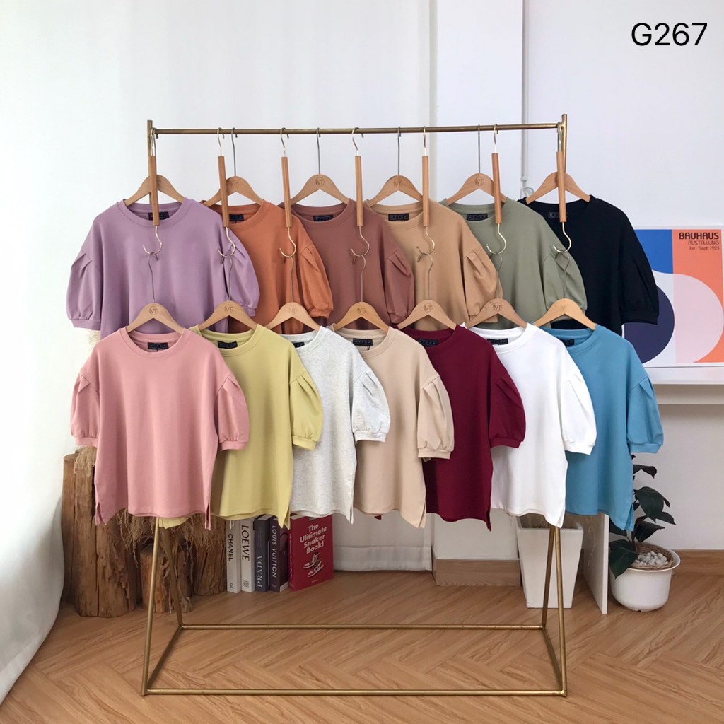 เสื้อแขนบอลลูน ทรงสวยมาก งานตัวใหญ่G267