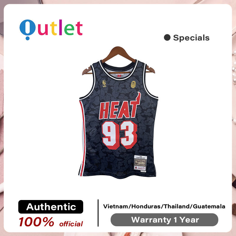 Original ของแท้ 💯% Miami Heat Basketball Jersey 2425