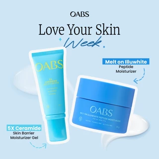 [OABS Double moist] Melt on Illuwhite Peptide Moisturizer 30g + 5X Ceramide Moisturizer 50ml