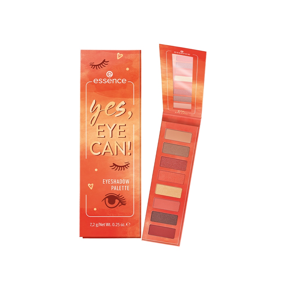 essence yes, EYE CAN! EYESHADOW PALETTE - อายแชโดว์