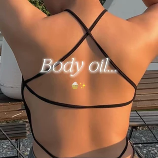 (1ขวด) Satidaherb Glow Job Hydrating Body Oil (ออยล์คัพเค้กผิวฉ่ำ)