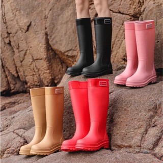 รองเท้าบูท รองเท้าบูทกันน้ำ บูทยาง Size 37 - 40  ฤดูฝนรองเท้…