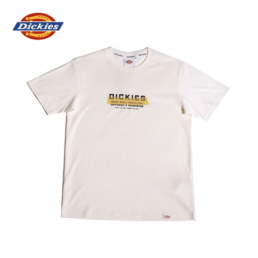 DICKIES SS MENS TEE JERSEY – EGRET เสื้อยืด เสื้อยืดแขนสั้น ผู้ชาย
