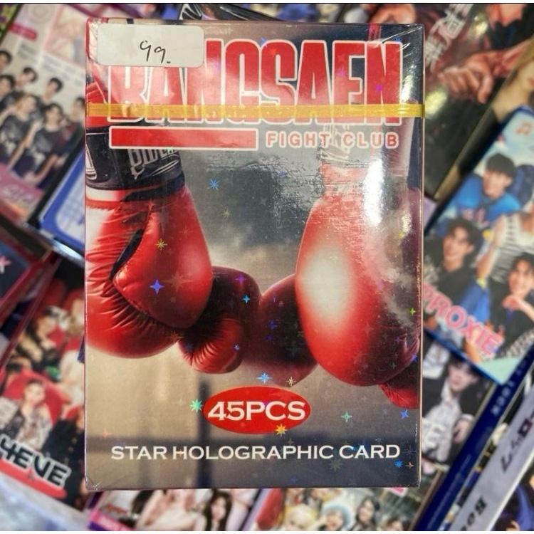 45 ชิ้น ค่ายบางแสนFight Club Chuck Palhu Lomo Card Bangsaen Fight Club การ์ดโฮโลแกรม