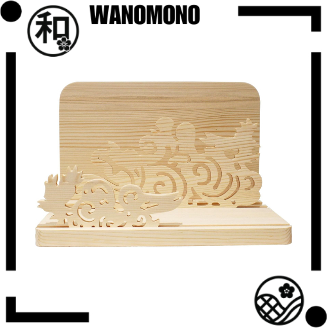 【Japan Quality】Ofuda stand, Shinto altar, Ofuda, One shrine, Three shrines, Cloud, Wall hanging, Anc